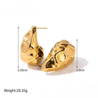 Golden Beating Pattern Water Drop