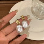 31# square irregular earrings