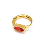 Golden Horse Eye-Shaped Rose Diamond