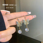 Butterfly Crystal Ear Hook (AM0260)