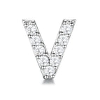 Letter Earrings V (Single Piece)