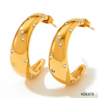 Kde879 Gold White Zirconium