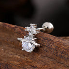 3269 Silver / Ear Studs