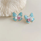 Mint Mambo Butterfly-Silver Needle