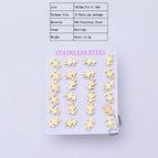 10x7mm / Girl / 12 Pairs/Package