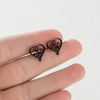 Black with musical notes