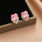 Pink Heart [Real Gold Plating]