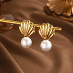 One Size / Shells and Pearls / Pair