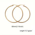 Gold / 80mm Pair