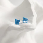 Royal Blue Big Butterfly/pair