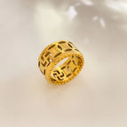 6 / Gold Copper Coin Hollow