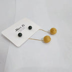 Silver Needle Earrings 297