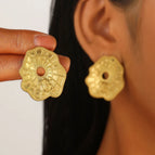 04 18K Real Gold Cobweb 1492
