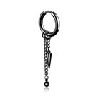Hanging Cone + Hanging Ball Ear Buckle Black