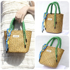 (Yellow Bag 16cm) Paired with [Green] Hand Strap