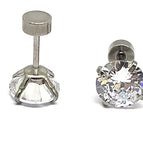 4mm Steel Color with White Zirconium