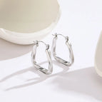 Geometric Warping Steel Color / 18K