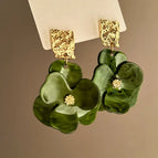 38# Silver Needle-Green-Flower