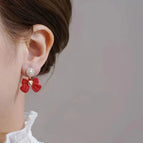 Red Earrings D92
