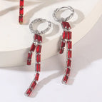 Steel Color / Red Glass Zirconium
