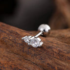 3254 Silver / Ear Studs