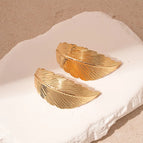 16# Silver Needle-Gold/1.3*1.1cm-Leaf