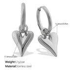 EH1264S Silver Earrings