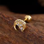3259 Gold / Ear Studs