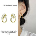 64#A Pair of Mosquito Coil Ear Clips