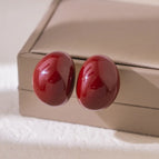 50# Red Stud Earring