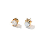 Golden White Zirconium 8mm round Zirconium (Single)