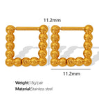 Eh274 Gold Earrings