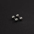 Silver / 5mm Pair