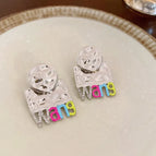 125# Silver Needle-Silver Letters