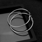 Silver / 50mm Pair