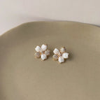 Dripping Oil Shell Flower-Silver Needle