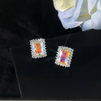 Colorful Geometric Sugar Cube-Silver Needle