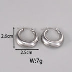 Steel Color 25mm-Round Needle
