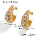 F1481-Gold  Earrings