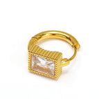Golden Rectangle White Diamond