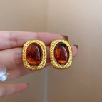 32# Silver Needle-Brown-Oval