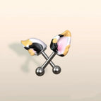 MZ-Colorful Cat Ear Bone Nails