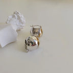 48# Ear Clip-Silver Ball