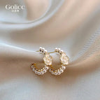 6# drop oil camellia pearl c circle