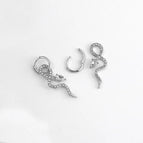 316-Snake-Shaped Full Diamond White K