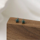 Green Little Stars/1 Pair