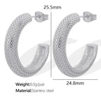 Silver Earrings