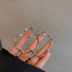 12# Silver Needle-Silver Heart