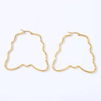 7 Butterfly Earrings Gold