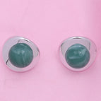 round Emerald Silver